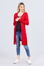 Load image into Gallery viewer, Side Slit Tunic Cardigan
