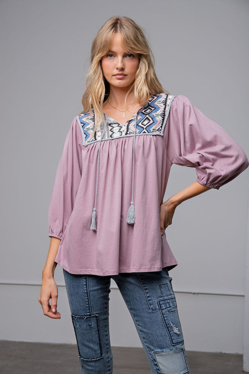 Loose Fit Cotton Top